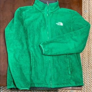 The north face zipped jacket